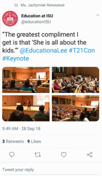 Lisa Lee Keynote Speaker Tweet 04